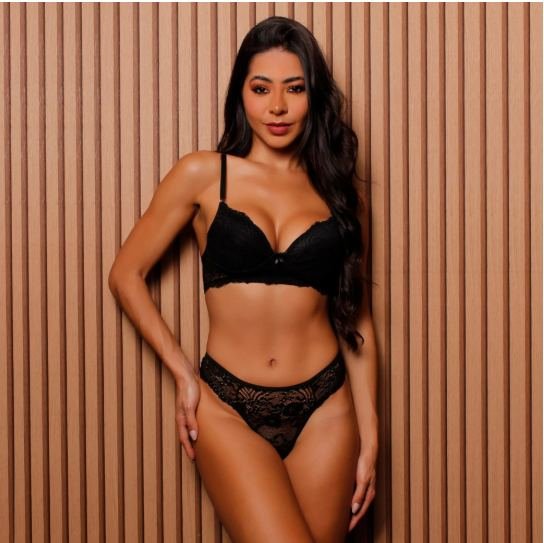 Conjunto Sensual Em Renda – imagem 2 | Dona Veste